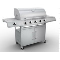 Stainless Steel Gas BBQ with 5 Burners CE (SB-BAL05)